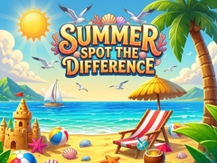 Žaidimas Summer Spot the Differense
