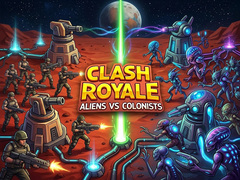 Žaidimas Clash Royale: Aliens Vs Colonists