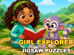 Žaidimas Girl Explorer Jigsaw Puzzles