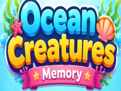 Žaidimas Ocean Creatures Memory