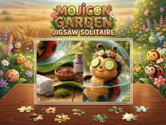 Žaidimas Mojicon Garden Jigsaw Solitaire!