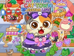 Žaidimas My Virtual Cat Town: Avatar Life 