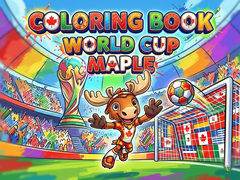 Žaidimas Coloring Book: World Cup Maple
