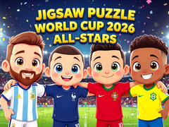 Žaidimas Jigsaw Puzzle: World Cup 2026 All-Stars