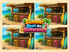 Žaidimas Summer Spot the Difference