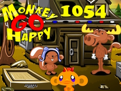 Žaidimas Monkey Go Happy Stage 1054