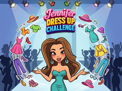 Žaidimas Jennifer Dress Up Challenge