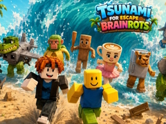 Žaidimas Tsunami For Escape Brainrots