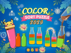 Žaidimas Color Sort Puzzle 2023