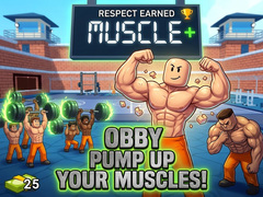 Žaidimas Obby Pump Up Your Muscles! 