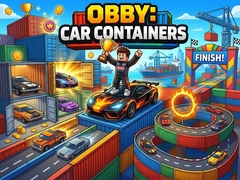 Žaidimas Obby: Car Containers