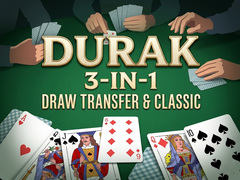 Žaidimas Durak 3-in-1: Draw Transfer & Classic