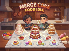 Žaidimas Merge Cake: Food Idle