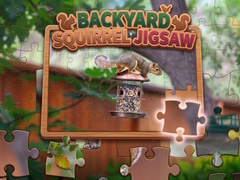 Žaidimas Backyard Squirrel Jigsaw