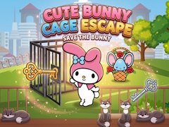 Žaidimas Cute Bunny Cage Escape