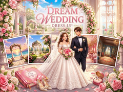 Žaidimas Dream Wedding Dress Up