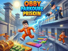 Žaidimas Obby Parkour Escape Prison