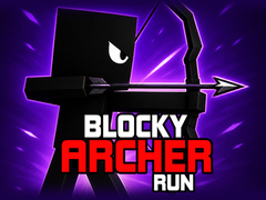 Žaidimas Blocky Archer Run