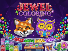Žaidimas Jewel Coloring
