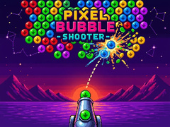 Žaidimas Pixel Bubble Shooter