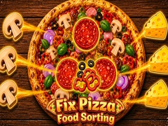 Žaidimas Fix Pizza: Food Sorting