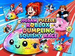 Žaidimas Jigsaw Puzzle: Roblox Dumpling Squishy Race