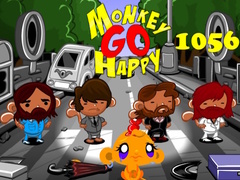 Žaidimas Monkey Go Happy Stage 1056