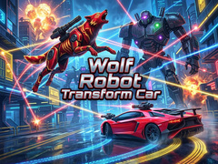 Žaidimas Wolf Robot Transform Car