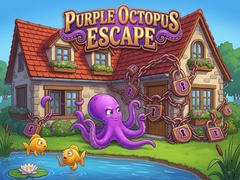 Žaidimas Purple Octopus Escape