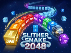 Žaidimas Slither Snake 2048