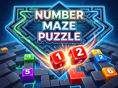 Žaidimas Number Maze Puzzle
