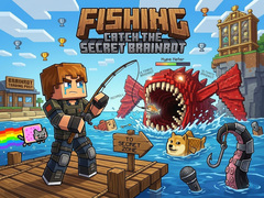 Žaidimas Fishing: Catch the Secret Brainrot