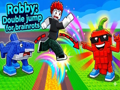 Žaidimas Robby: Double jump for brainrots