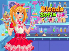 Žaidimas Blonde Sofia: Lab Ice Cream
