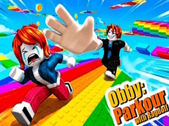 Žaidimas Obby: Parkour with Ragdoll