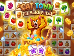 Žaidimas Cat Town - Tile Match Puzzle