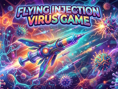 Žaidimas Flying Injection Virus Game