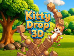 Žaidimas Kitty Drop 3D