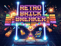 Žaidimas Retro Brick Breaker