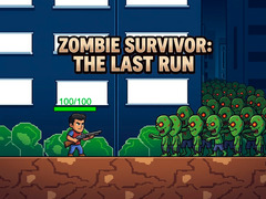 Žaidimas Zombie Survivor - The Last Run