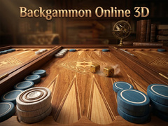 Žaidimas Backgammon Online 3D