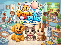 Žaidimas Paws & Pills: Pet Clinic