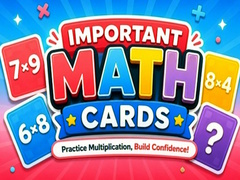 Žaidimas Important Math Cards