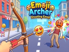 Žaidimas Emoji Archer Shooting Emoji
