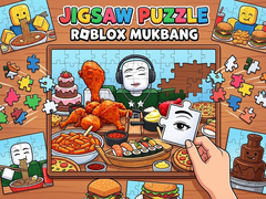 Žaidimas Jigsaw Puzzle: Roblox Mukbang