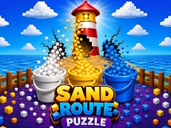 Žaidimas Sand Route Puzzle