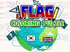 Žaidimas Flag Coloring Puzzle