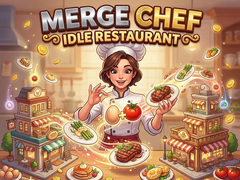 Žaidimas Merge Chef: Idle Restaurant