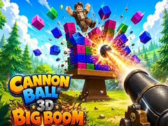Žaidimas Cannon Ball 3D Big Boom