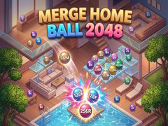 Žaidimas Merge Home Ball 2048